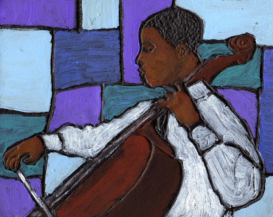 Jazz Painting - Mellow Blues by Wayne Potrafka
