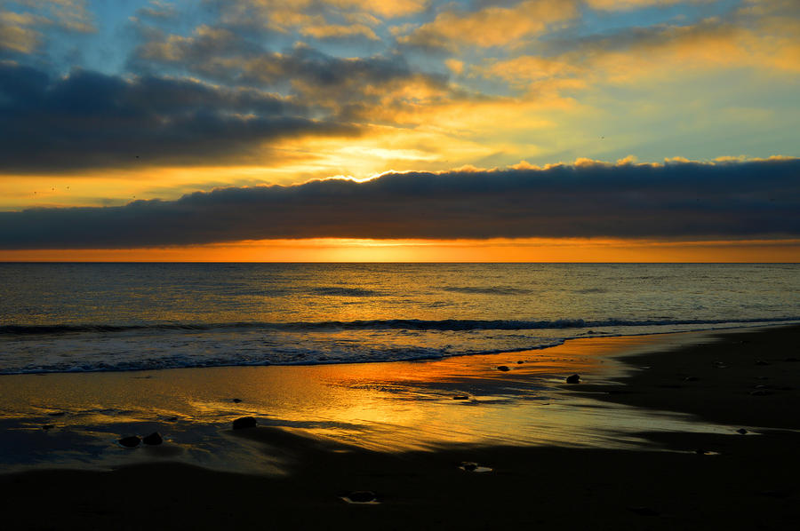 Mellow Ocean Sunrise Photograph by Dianne Cowen Cape Cod Photography