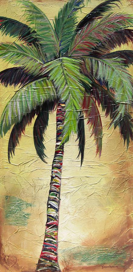 Mellow Palm I Painting by Kristen Abrahamson