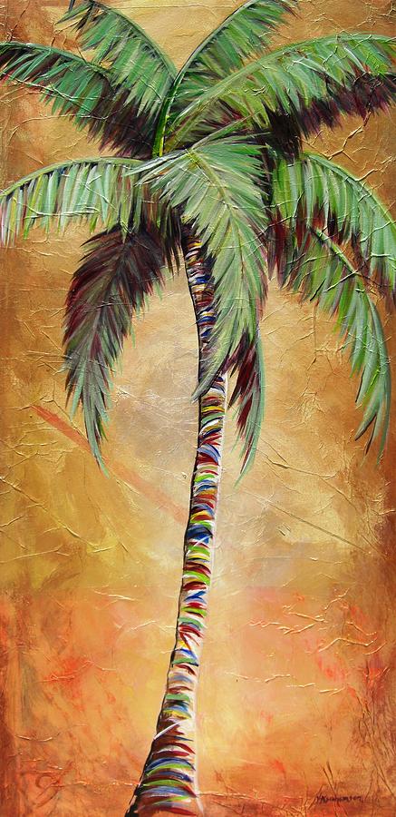 Mellow Palm II Painting by Kristen Abrahamson