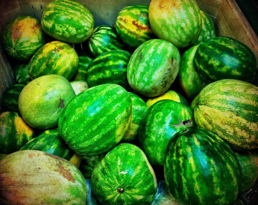 Melones -Zandia Photograph by Carlos Avila