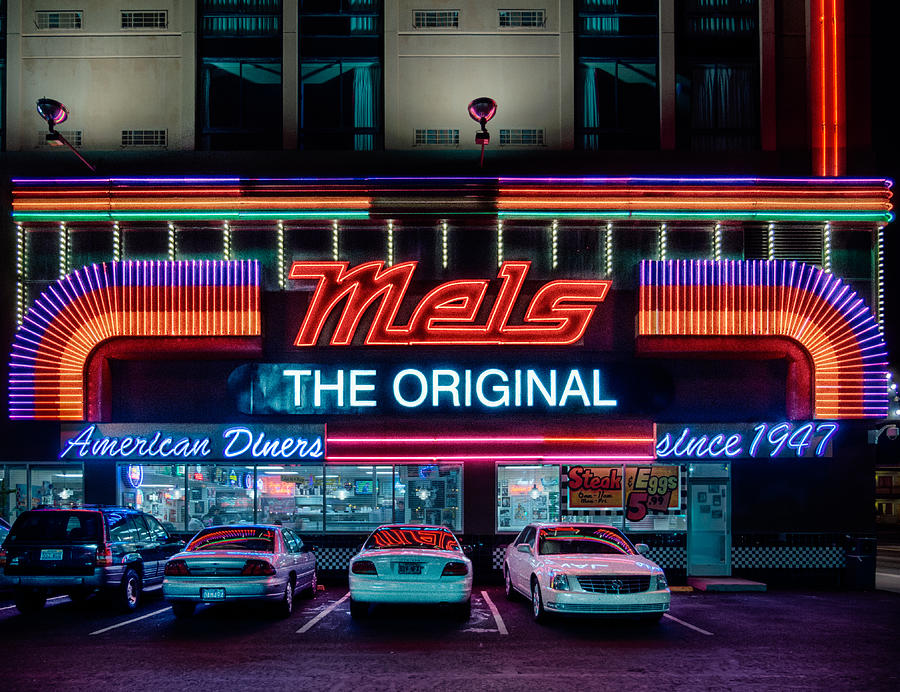 Mels American Diners Since 1947 Photograph by Bo Nielsen