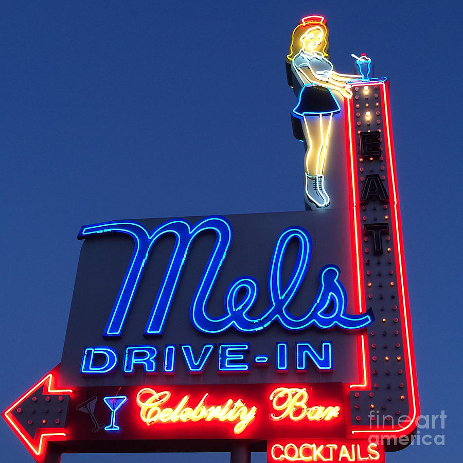 Cocktail Photograph - Mels Drive-In by Nina Prommer
