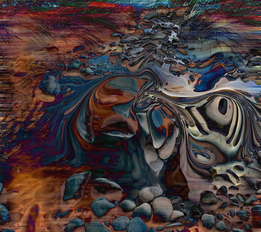 Meltdown Digital Art by Linda Sannuti