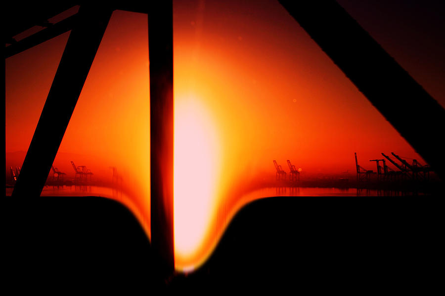 Sunset Digital Art - Melted Sun by Joshua Sunday