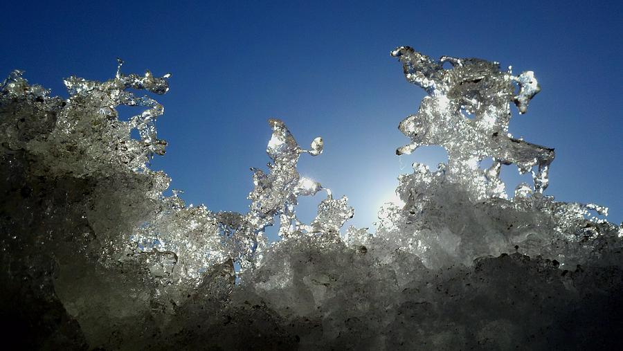Melting Ice by Rick Macomber Melting Ice by Rick Macomber