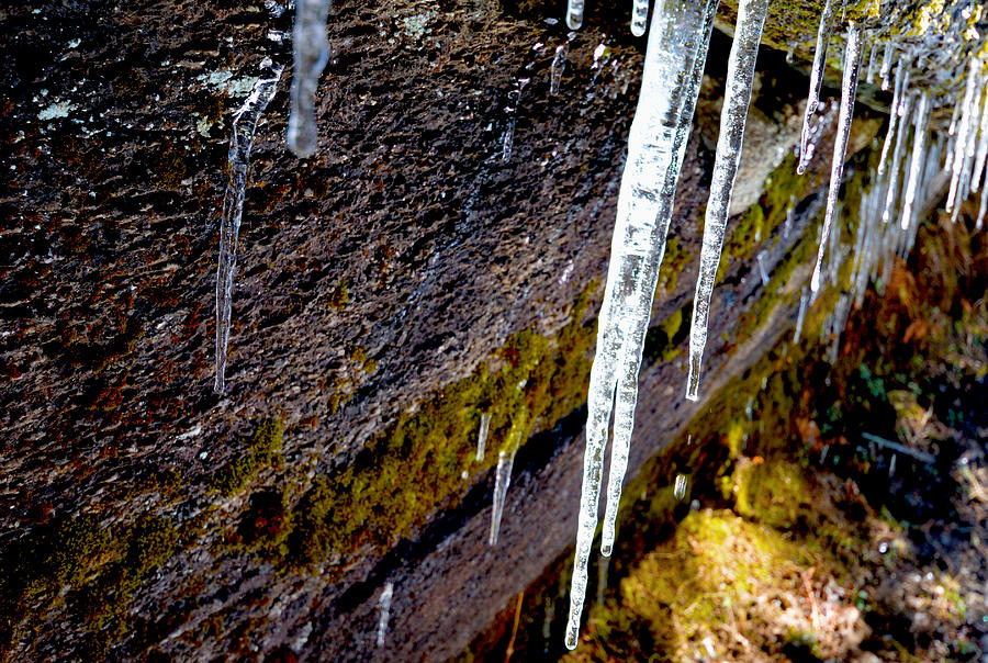 Mountain Photograph - Melting Ice by V Naveen  Kumar