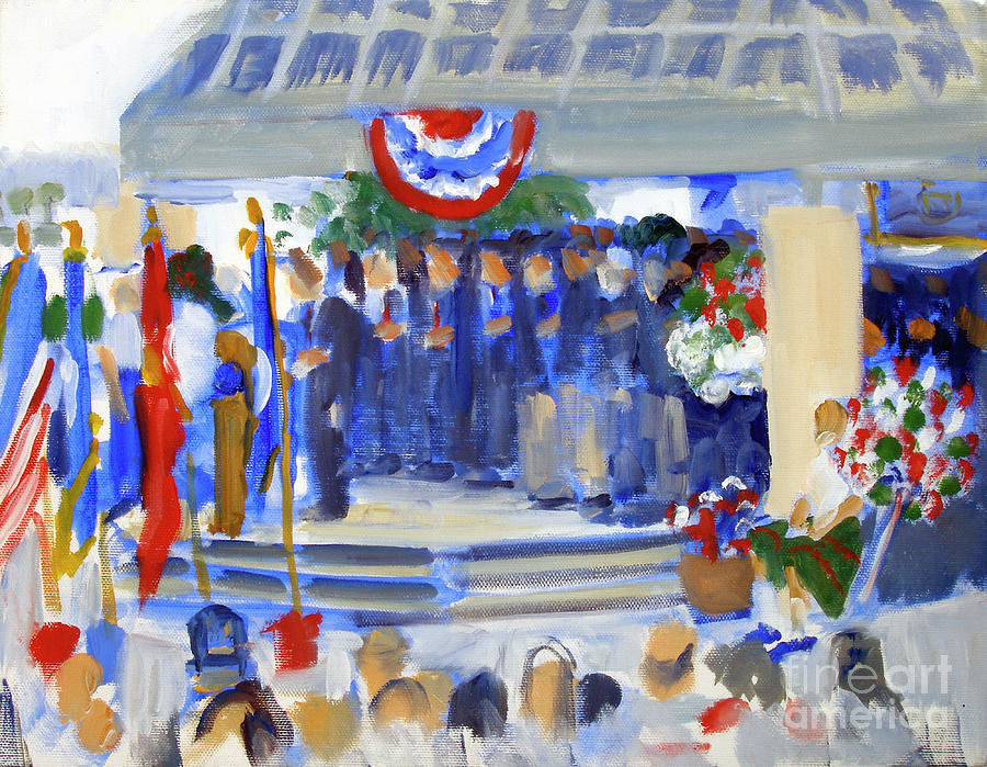 Memorial Day 2004 Painting by Candace Lovely