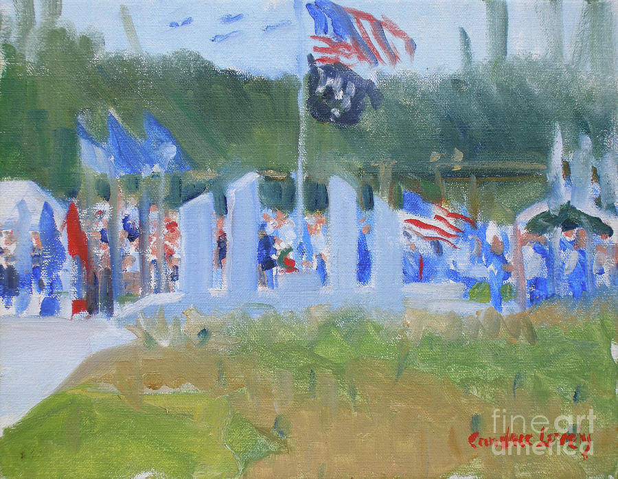 Memorial Day 2007  Painting by Candace Lovely
