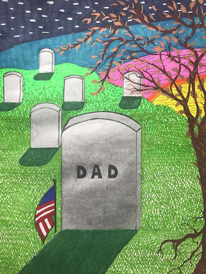 Memorial Day Drawing by Aileen Heymach