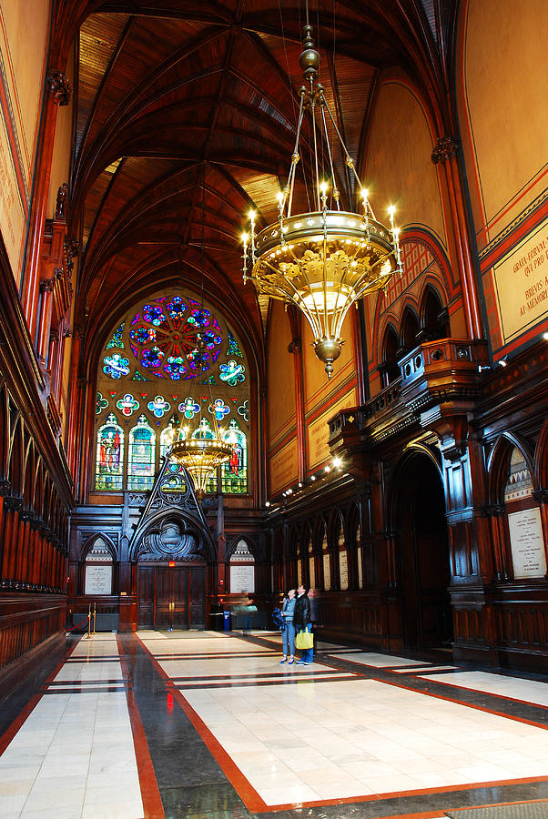Memorial Hall Interior Harvard University Photograph by James Kirkikis
