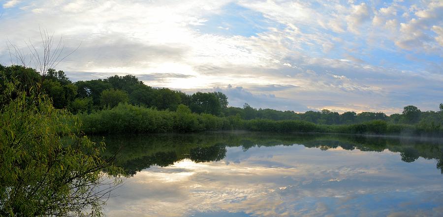 Memorial Reflections Panorama Photograph by Bonfire Photography