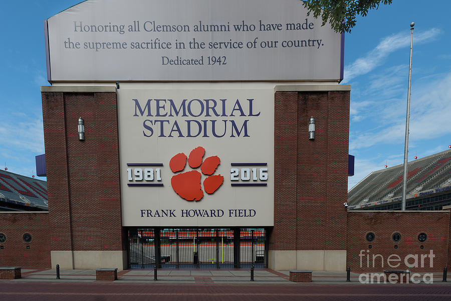 Memorial Stadium Photograph by Dale Powell