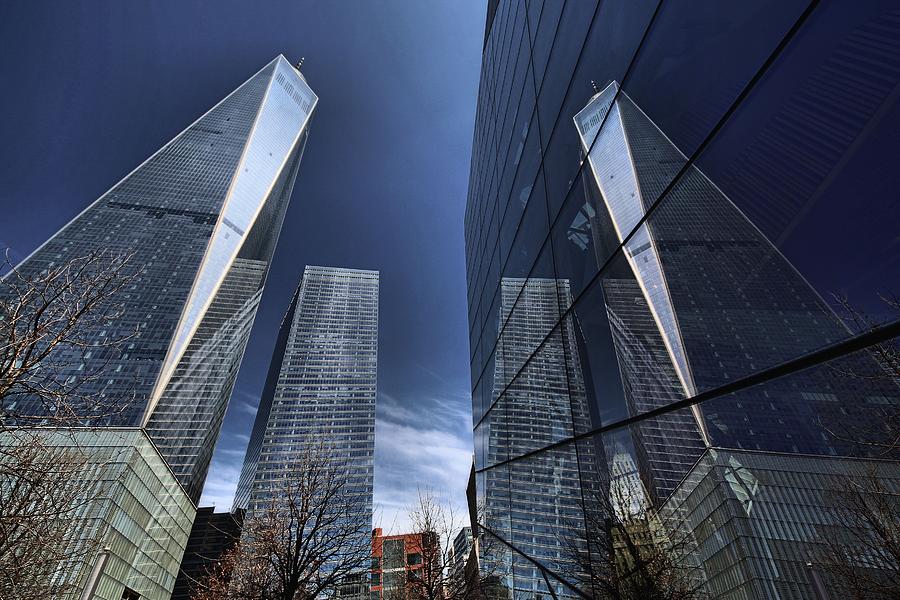 Memories and Reflections 9 11 Memorial New York City Photograph by Robert McCubbin