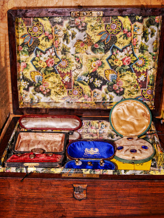 Memories box of Steampunk Treasures Photograph by Brenda Kean