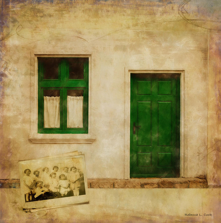 Architecture Painting - Memories of Irish Green by Bellesouth Studio
