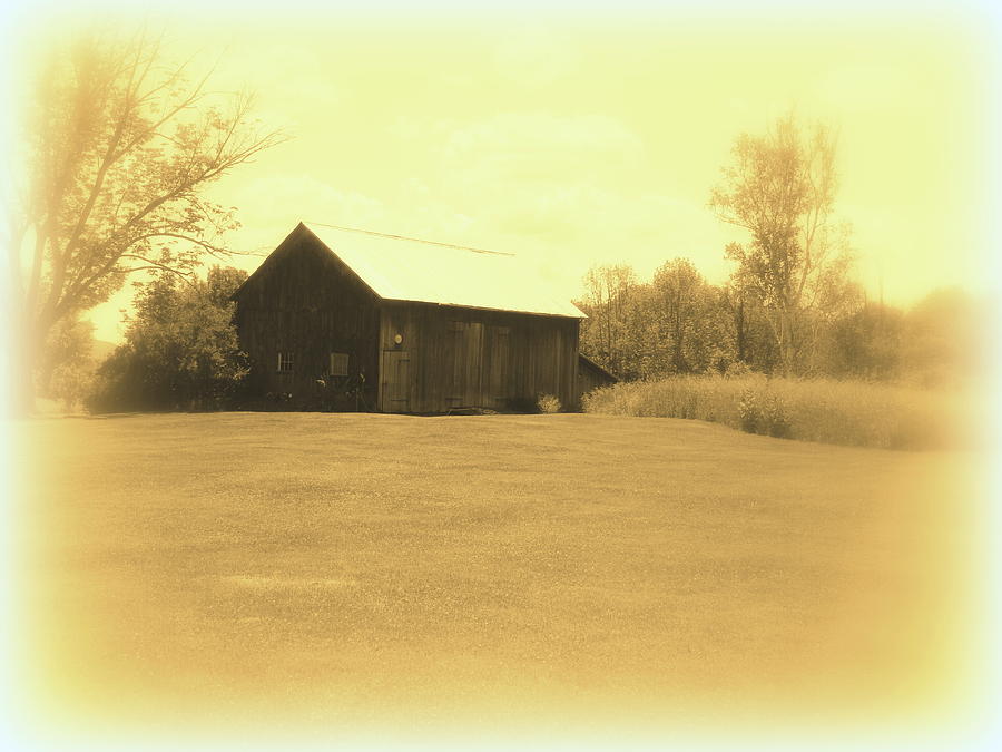 Memories Of Long Ago - Barn Photograph