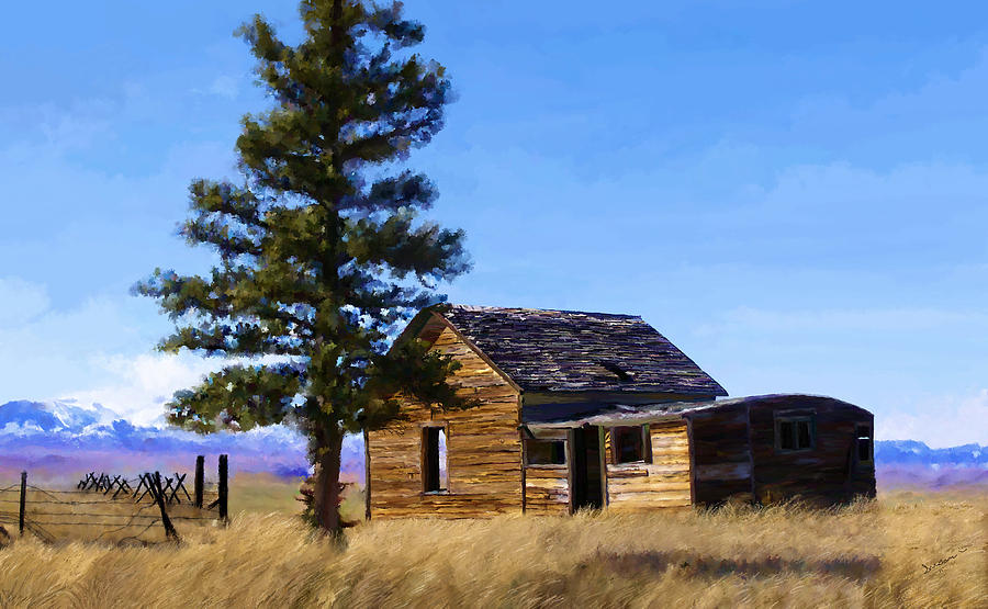 Memories of Montana Painting by Susan Kinney