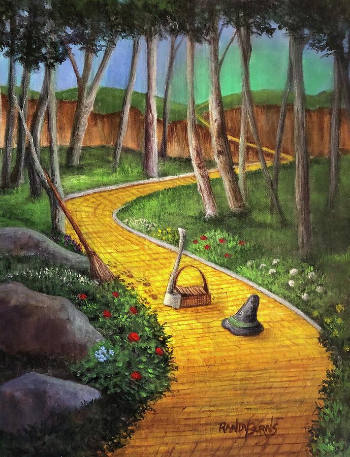 Memories Of Oz Painting by Rand Burns