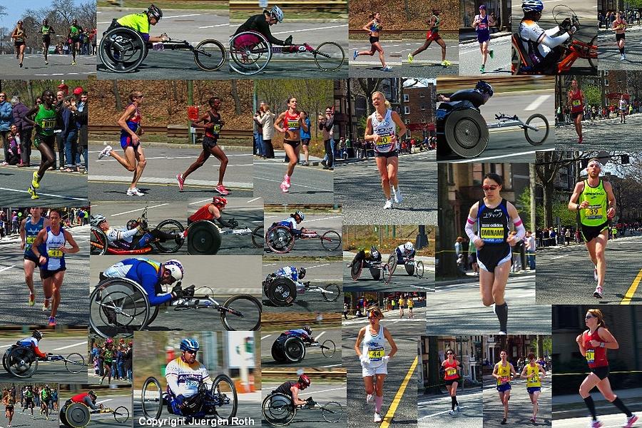 Memories of the 2011 Boston Marathon Photograph by Juergen Roth