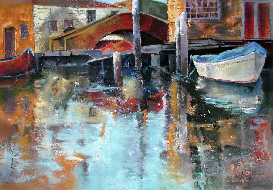 Memories Of Venice Painting by Rae Andrews