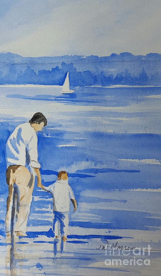 Lake Lanier Painting - Memories on Lake Lanier by Jill Morris