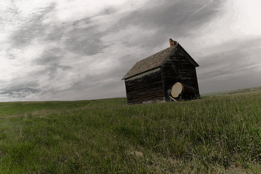 Memories on the prairie Photograph by Jeff Swan