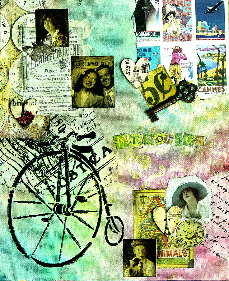 Memories Mixed Media by Wendy Provins