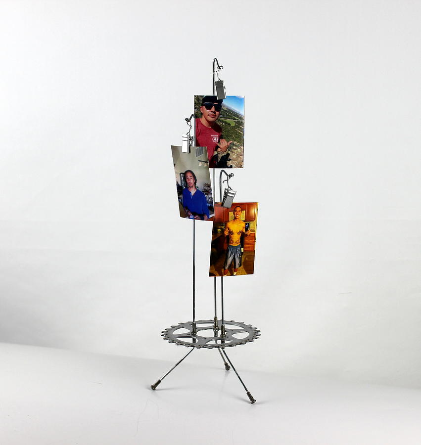 Hangers Sculpture - Memory Cycle by Michael Ediza Hangers Sculpture - Memory Cycle by Michael Ediza