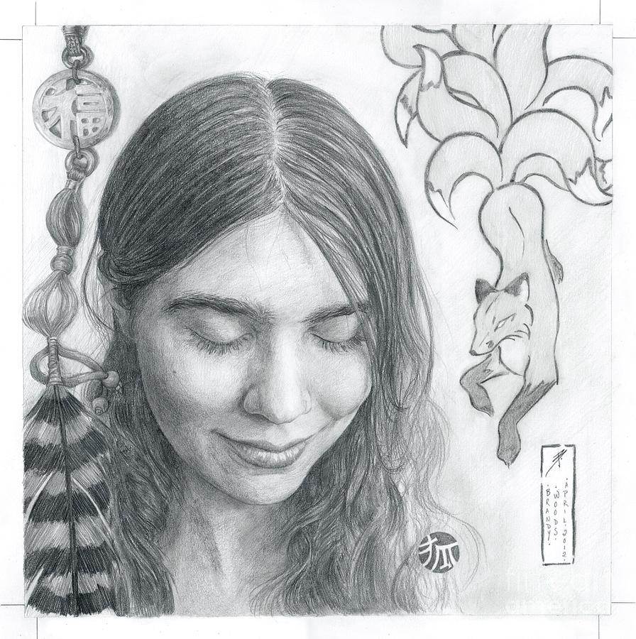 Fantasy Drawing - Memory of Me by Brandy Woods