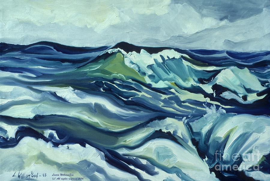Memory Of The Ocean Painting by Laara WilliamSen
