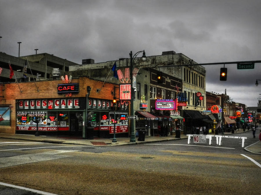 Memphis Photograph - Memphis - Beale Street 002 by Lance Vaughn