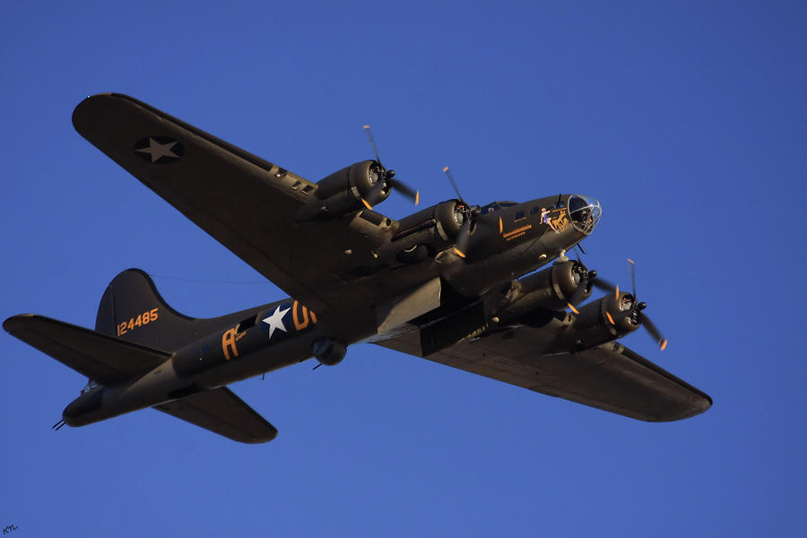 Airplane Photograph - Memphis Belle by Karol Livote