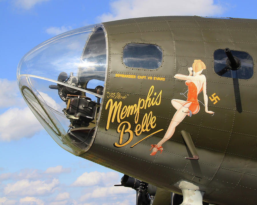 Memphis Belle Nose Art Photograph by Robert J Bourke | Pixels