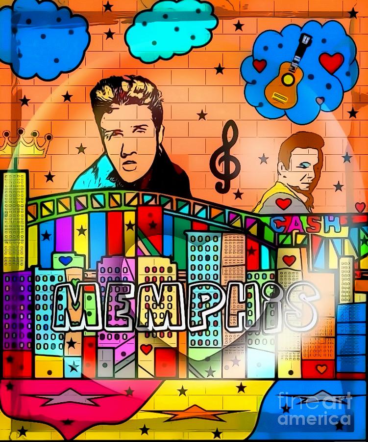 Memphis By Nico Bielow Digital Art