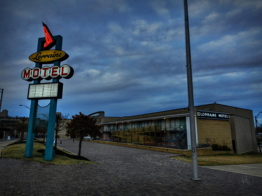 Memphis Photograph - Memphis - Dark Clouds Over the Lorraine Motel by Lance Vaughn