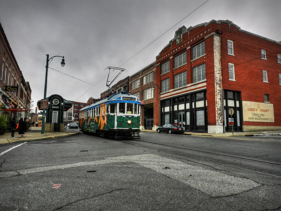 Memphis - Main Street Trolley 005 Photograph by Lance Vaughn
