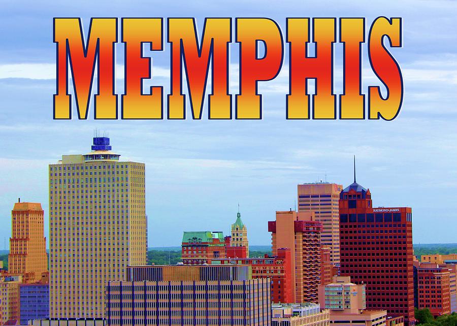 Memphis Postcard Photograph by Robert Wilder Jr
