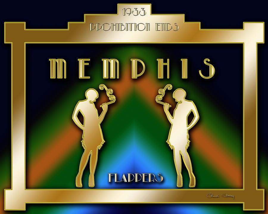 Memphis Prohibition Digital Art by Chuck Staley
