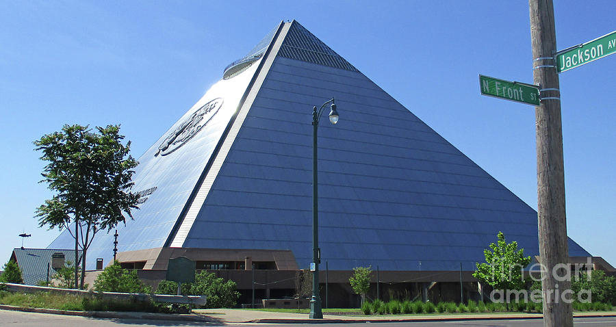 Memphis Pyramid Photograph by Randall Weidner