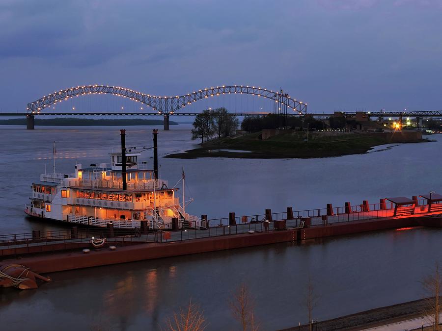 Memphis Riverfront Photograph by Connor Beekman
