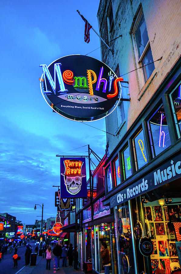 Memphis Photograph - Memphis Soul by D Justin Johns