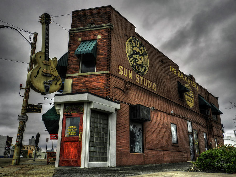 Sun Studio Photograph - Memphis - Sun Studio 001 by Lance Vaughn