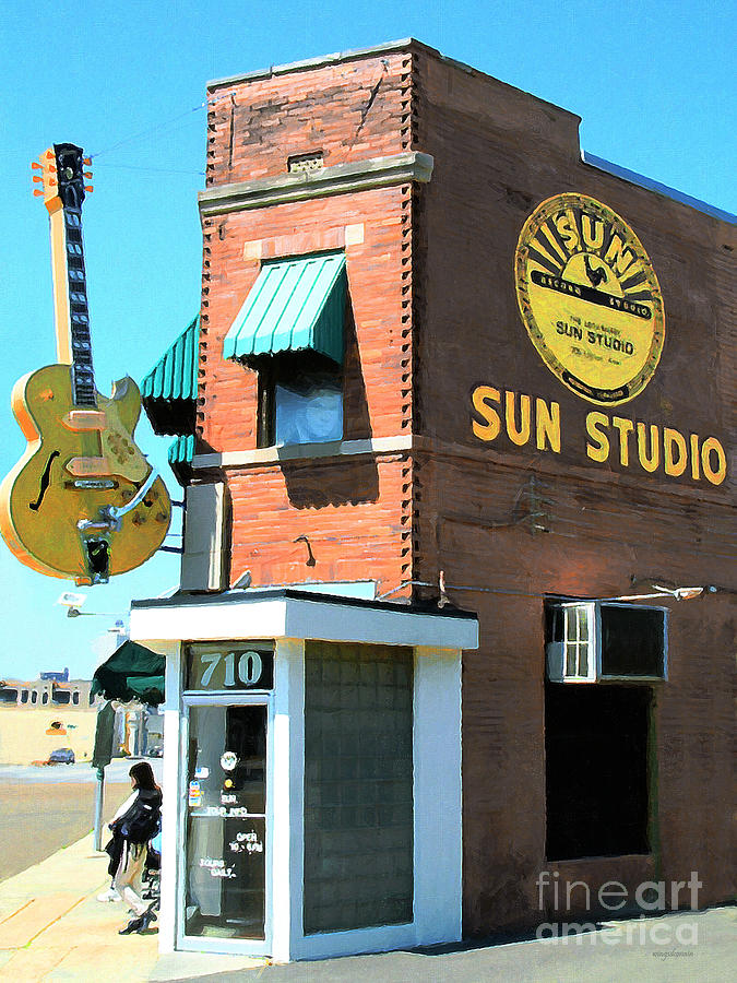 Memphis Sun Studio Birthplace of Rock and Roll 20160215 Photograph by Wingsdomain Art and Photography