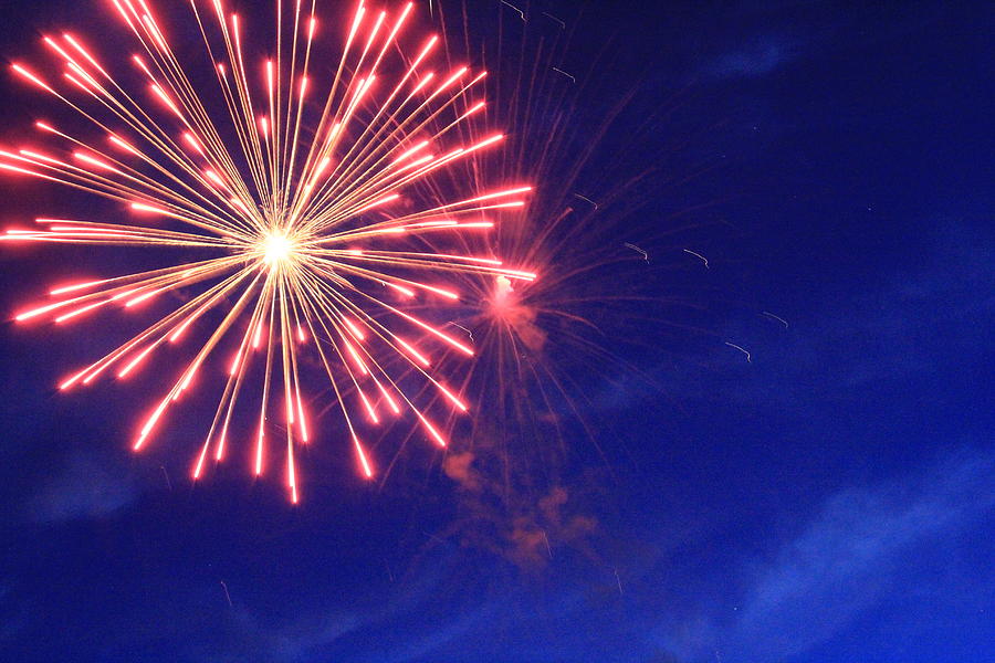 Menan Fireworks Photograph by Kaylene Hunt Fine Art America
