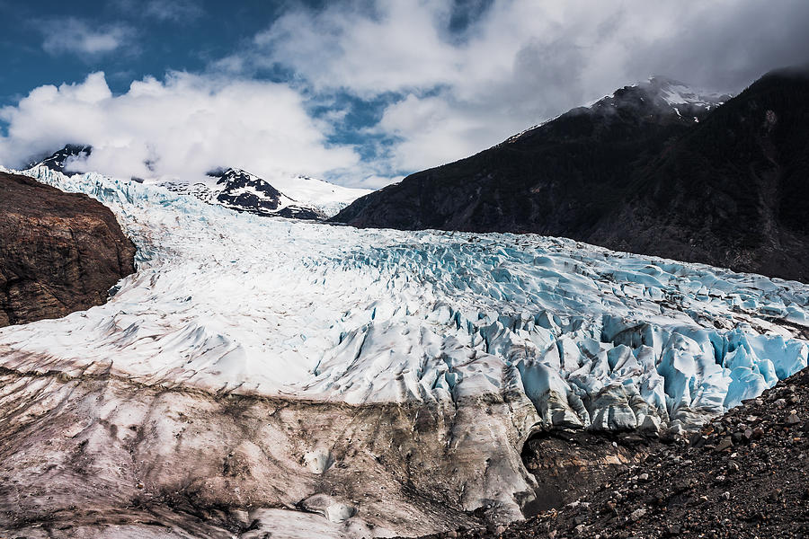 Mendenhall Glacier, Alaska Photograph by M Halverson - Fine Art America