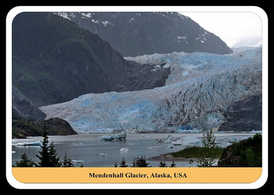 Mendenhall Glacier, Alaska Photograph by Richard Thomas