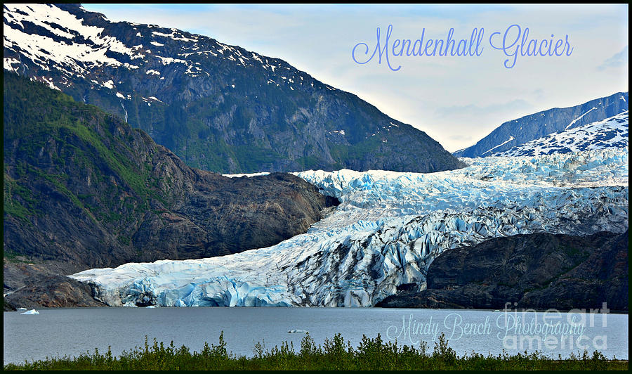Mendenhall Glacier Photograph by Mindy Bench