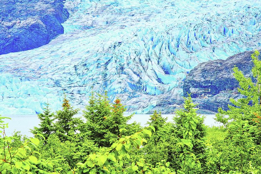 Mendenhall Glacier Terminus Photograph by Kirsten Giving