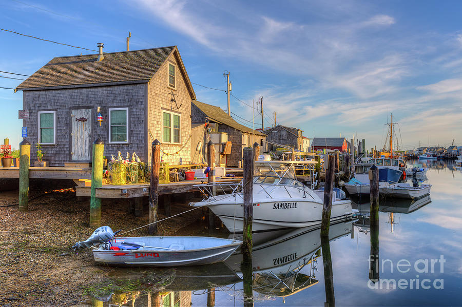 Menemsha Basin Early Light I Photograph by Clarence Holmes